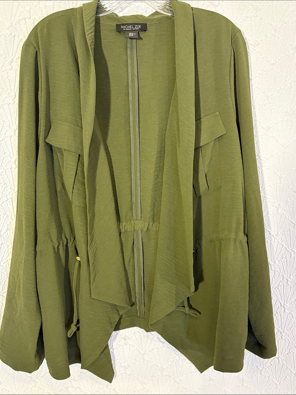 Rachel Zoe Olive Green Utility Jacket